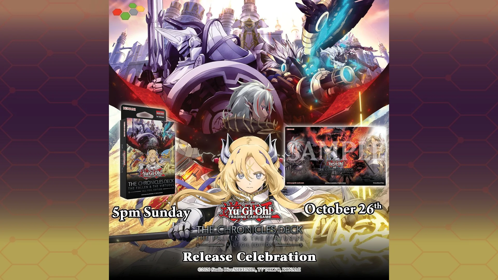 遊戯王 The Fallen&The Virtuous 40枚 CH01 CH01] THE CHRONICLES DECK